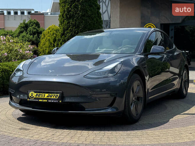Тесла Модель 3 2022 у Львові на Automoto.ua Сірий Тесла Модель 3, об'ємом двигуна 0 л та пробігом 60 тис. км за 24450 $, фото 2 на Automoto.ua