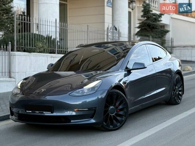 Сірий Тесла Модель 3, об'ємом двигуна 0 л та пробігом 43 тис. км за 19700 $, фото 2 на Automoto.ua
