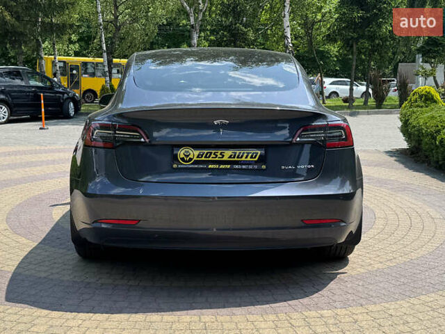 Тесла Модель 3 2022 у Львові на Automoto.ua Сірий Тесла Модель 3, об'ємом двигуна 0 л та пробігом 60 тис. км за 24450 $, фото 5 на Automoto.ua