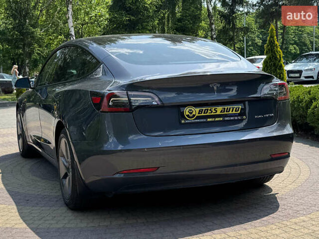 Тесла Модель 3 2022 у Львові на Automoto.ua Сірий Тесла Модель 3, об'ємом двигуна 0 л та пробігом 60 тис. км за 24450 $, фото 4 на Automoto.ua