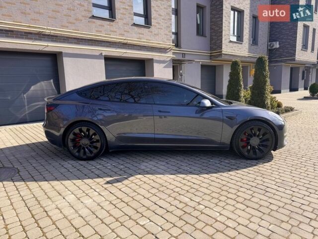 Серый Тесла Модель 3, объемом двигателя 0 л и пробегом 80 тыс. км за 25000 $, фото 7 на Automoto.ua