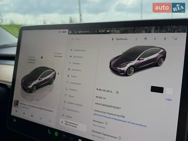 Серый Тесла Модель 3, объемом двигателя 0 л и пробегом 46 тыс. км за 21000 $, фото 3 на Automoto.ua