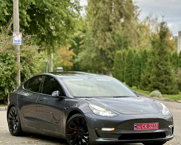 Тесла Модель 3 2022 в Киеве на Automoto.ua Серый Тесла Модель 3, объемом двигателя 0 л и пробегом 229 тыс. км за 22000 $, фото 1 на Automoto.ua