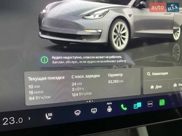 Тесла Модель 3 2022 у Одесі на Automoto.ua Сірий Тесла Модель 3, об'ємом двигуна 0 л та пробігом 52 тис. км за 21500 $, фото 17 на Automoto.ua