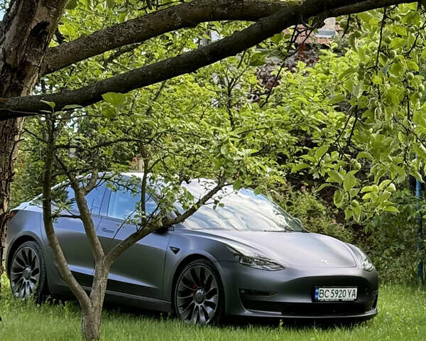 Сірий Тесла Модель 3, об'ємом двигуна 0 л та пробігом 45 тис. км за 27000 $, фото 1 на Automoto.ua