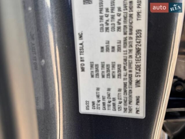 Серый Тесла Модель 3, объемом двигателя 0 л и пробегом 80 тыс. км за 23700 $, фото 42 на Automoto.ua