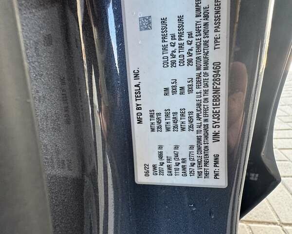 Сірий Тесла Модель 3, об'ємом двигуна 0 л та пробігом 65 тис. км за 20500 $, фото 27 на Automoto.ua