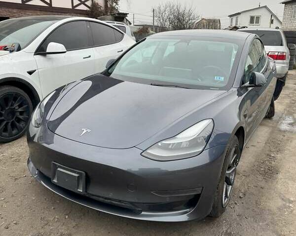 Сірий Тесла Модель 3, об'ємом двигуна 0 л та пробігом 46 тис. км за 14600 $, фото 1 на Automoto.ua
