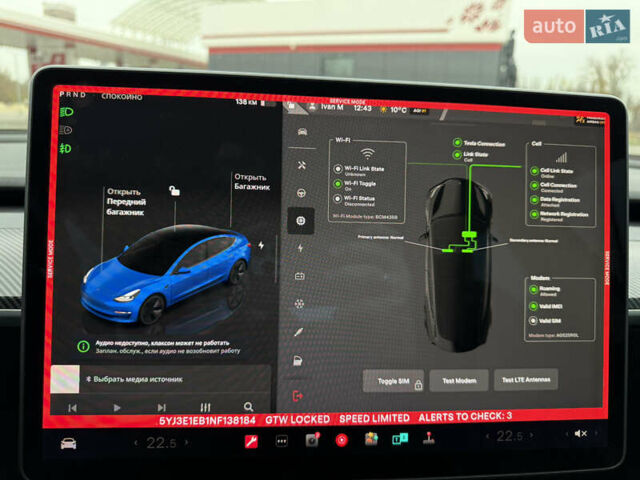 Серый Тесла Модель 3, объемом двигателя 0 л и пробегом 31 тыс. км за 23200 $, фото 23 на Automoto.ua