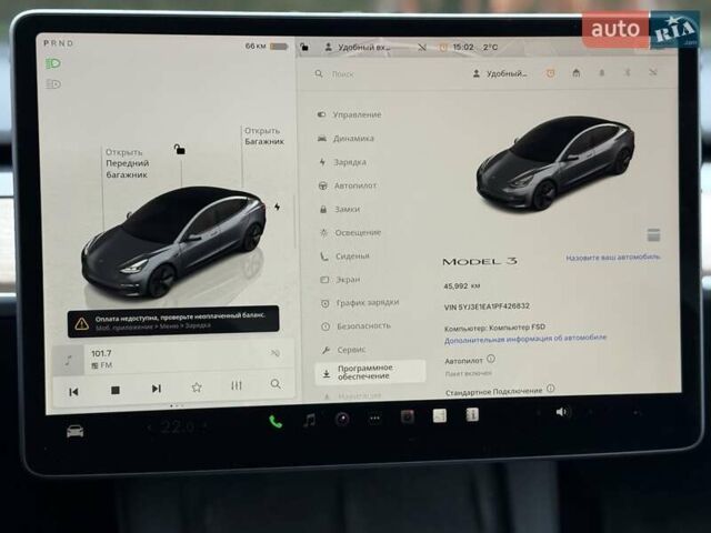Серый Тесла Модель 3, объемом двигателя 0 л и пробегом 46 тыс. км за 20000 $, фото 120 на Automoto.ua