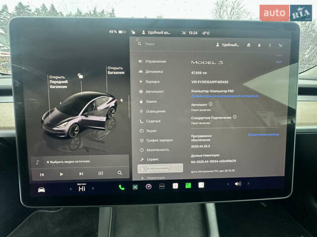 Серый Тесла Модель 3, объемом двигателя 0 л и пробегом 87 тыс. км за 19700 $, фото 10 на Automoto.ua