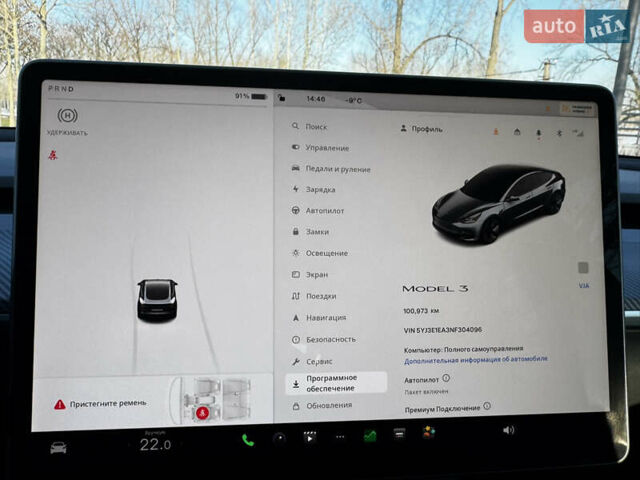 Серый Тесла Модель 3, объемом двигателя 0 л и пробегом 101 тыс. км за 16700 $, фото 18 на Automoto.ua