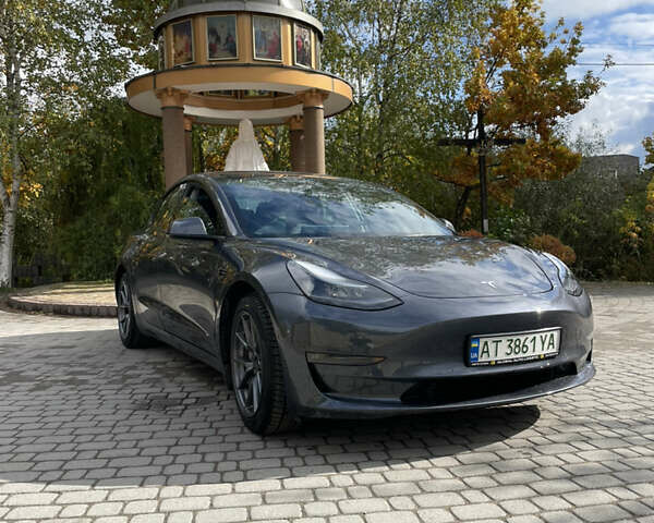 Тесла Модель 3 2022 у Івано-Франківську на Automoto.ua Сірий Тесла Модель 3, об'ємом двигуна 0 л та пробігом 78 тис. км за 21400 $, фото 6 на Automoto.ua