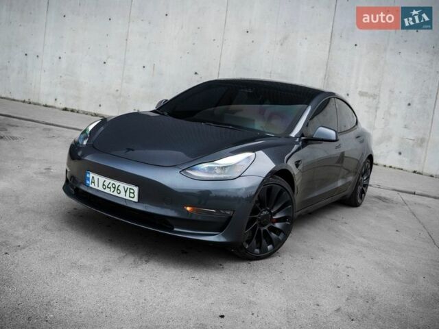 Серый Тесла Модель 3, объемом двигателя 0 л и пробегом 29 тыс. км за 21600 $, фото 3 на Automoto.ua