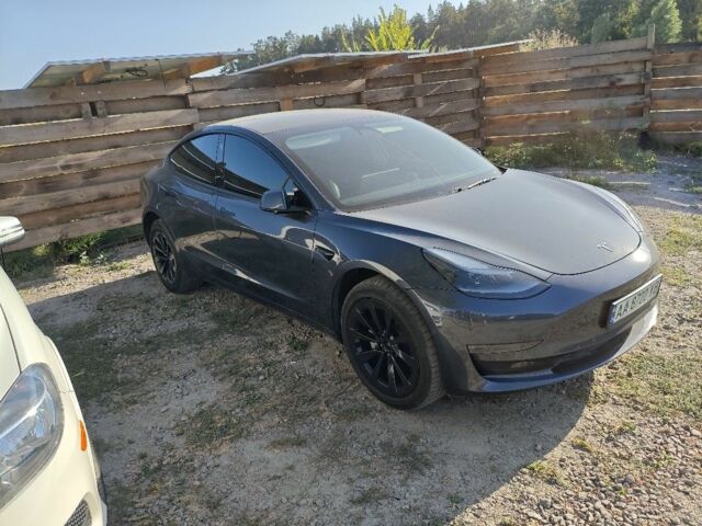 Серый Тесла Модель 3, объемом двигателя 0 л и пробегом 48 тыс. км за 24500 $, фото 1 на Automoto.ua