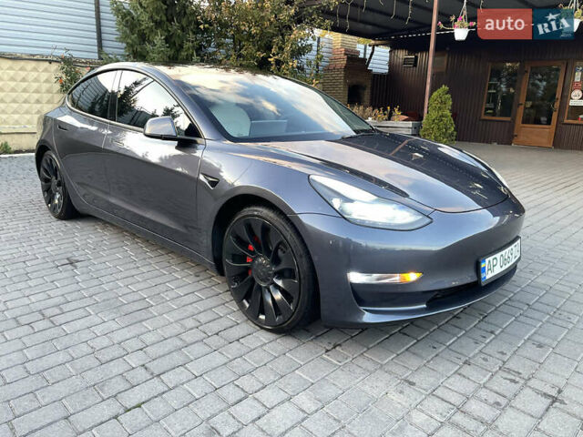 Сірий Тесла Модель 3, об'ємом двигуна 0 л та пробігом 80 тис. км за 24000 $, фото 2 на Automoto.ua