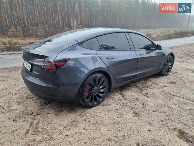 Сірий Тесла Модель 3, об'ємом двигуна 0 л та пробігом 116 тис. км за 19900 $, фото 4 на Automoto.ua