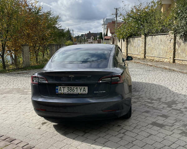 Тесла Модель 3 2022 у Івано-Франківську на Automoto.ua Сірий Тесла Модель 3, об'ємом двигуна 0 л та пробігом 78 тис. км за 21400 $, фото 4 на Automoto.ua