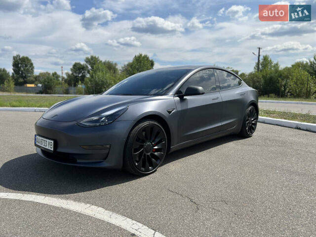 Сірий Тесла Модель 3, об'ємом двигуна 0 л та пробігом 30 тис. км за 28500 $, фото 2 на Automoto.ua