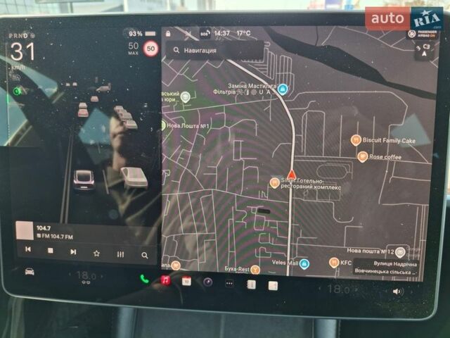 Сірий Тесла Модель 3, об'ємом двигуна 0 л та пробігом 103 тис. км за 21600 $, фото 38 на Automoto.ua