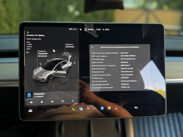 Сірий Тесла Модель 3, об'ємом двигуна 0 л та пробігом 89 тис. км за 22300 $, фото 21 на Automoto.ua