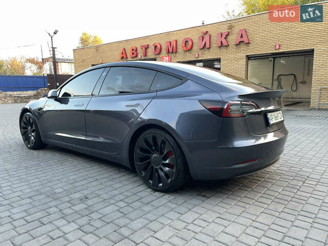 Сірий Тесла Модель 3, об'ємом двигуна 0 л та пробігом 80 тис. км за 24000 $, фото 7 на Automoto.ua