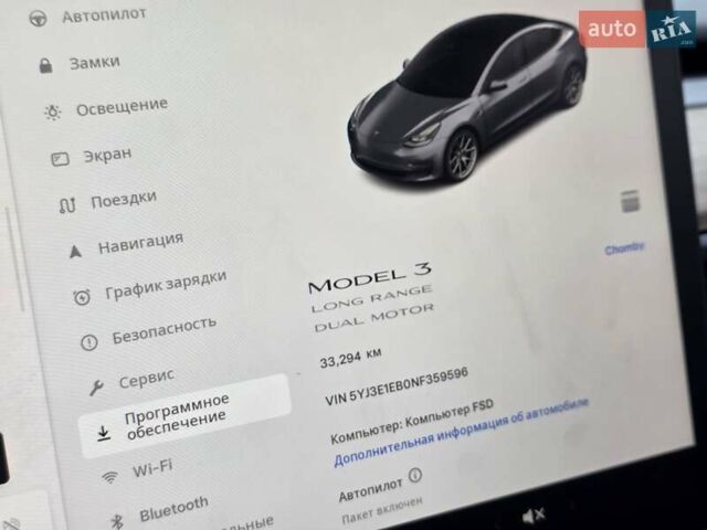 Серый Тесла Модель 3, объемом двигателя 0 л и пробегом 33 тыс. км за 20499 $, фото 40 на Automoto.ua