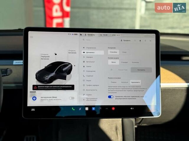 Серый Тесла Модель 3, объемом двигателя 0 л и пробегом 43 тыс. км за 21499 $, фото 18 на Automoto.ua