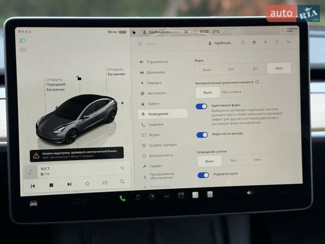 Серый Тесла Модель 3, объемом двигателя 0 л и пробегом 46 тыс. км за 20000 $, фото 115 на Automoto.ua