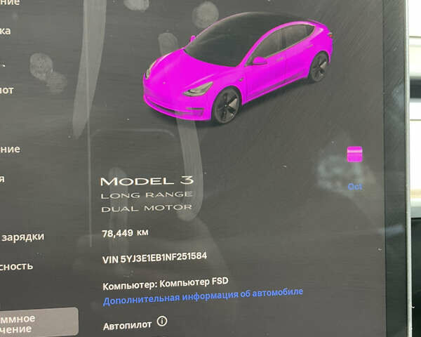 Серый Тесла Модель 3, объемом двигателя 0 л и пробегом 78 тыс. км за 19900 $, фото 13 на Automoto.ua