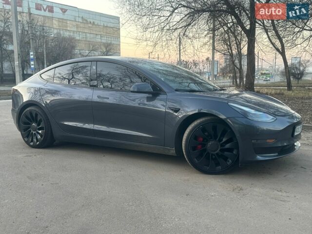 Сірий Тесла Модель 3, об'ємом двигуна 0 л та пробігом 50 тис. км за 21999 $, фото 1 на Automoto.ua