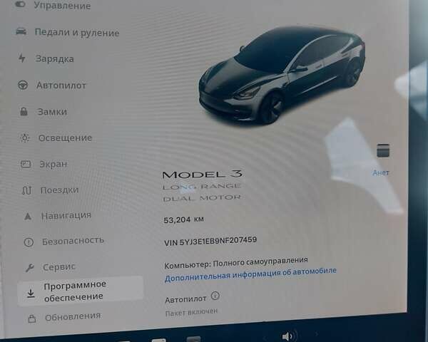 Сірий Тесла Модель 3, об'ємом двигуна 0 л та пробігом 53 тис. км за 28600 $, фото 34 на Automoto.ua