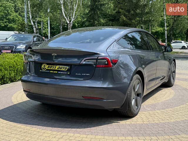 Тесла Модель 3 2022 у Львові на Automoto.ua Сірий Тесла Модель 3, об'ємом двигуна 0 л та пробігом 60 тис. км за 24450 $, фото 6 на Automoto.ua