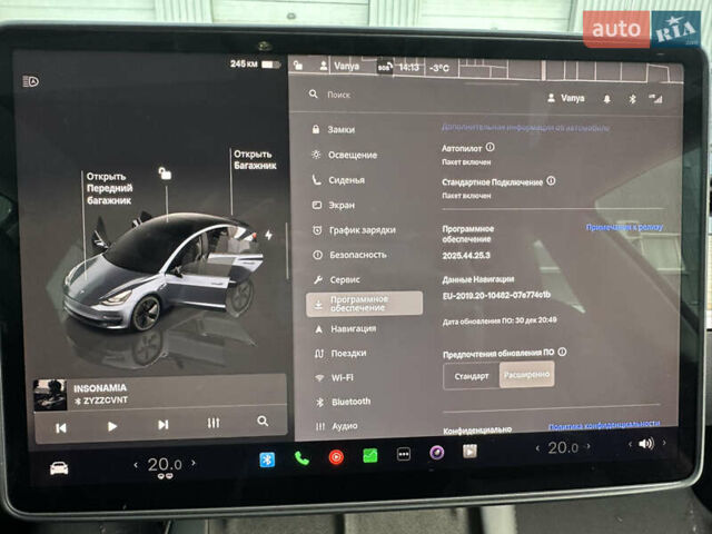 Серый Тесла Модель 3, объемом двигателя 0 л и пробегом 109 тыс. км за 20500 $, фото 23 на Automoto.ua