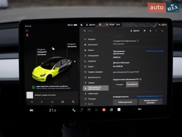 Серый Тесла Модель 3, объемом двигателя 0 л и пробегом 29 тыс. км за 21600 $, фото 22 на Automoto.ua