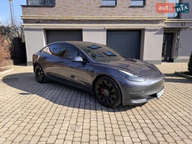 Серый Тесла Модель 3, объемом двигателя 0 л и пробегом 80 тыс. км за 25000 $, фото 5 на Automoto.ua