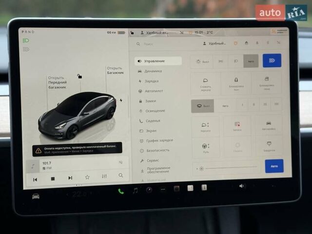 Серый Тесла Модель 3, объемом двигателя 0 л и пробегом 46 тыс. км за 20000 $, фото 112 на Automoto.ua