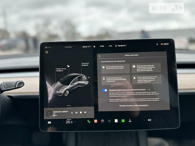 Серый Тесла Модель 3, объемом двигателя 0 л и пробегом 1 тыс. км за 28300 $, фото 23 на Automoto.ua