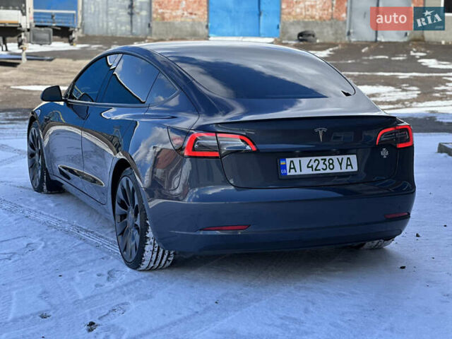 Серый Тесла Модель 3, объемом двигателя 0 л и пробегом 7 тыс. км за 30000 $, фото 4 на Automoto.ua