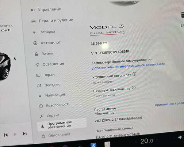 Серый Тесла Модель 3, объемом двигателя 0 л и пробегом 35 тыс. км за 28000 $, фото 13 на Automoto.ua