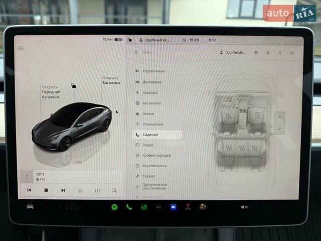 Сірий Тесла Модель 3, об'ємом двигуна 0 л та пробігом 44 тис. км за 20499 $, фото 95 на Automoto.ua