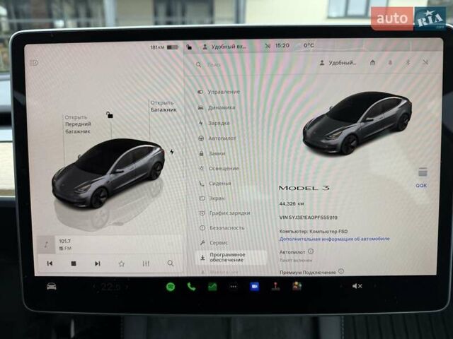 Сірий Тесла Модель 3, об'ємом двигуна 0 л та пробігом 44 тис. км за 20499 $, фото 99 на Automoto.ua