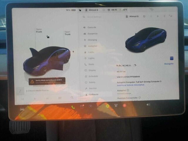 Сірий Тесла Модель 3, об'ємом двигуна 0 л та пробігом 72 тис. км за 4900 $, фото 8 на Automoto.ua