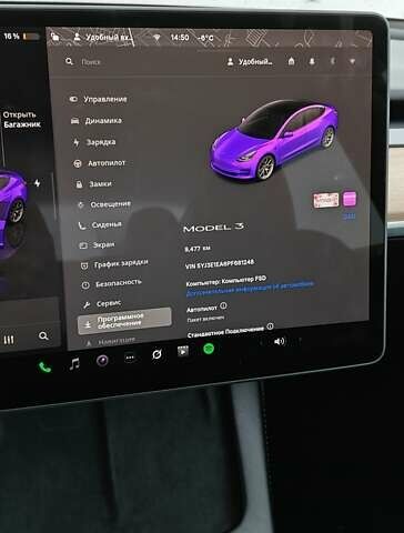Сірий Тесла Модель 3, об'ємом двигуна 0 л та пробігом 9 тис. км за 24000 $, фото 43 на Automoto.ua