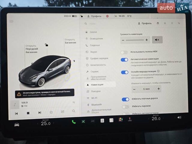 Серый Тесла Модель 3, объемом двигателя 0 л и пробегом 39 тыс. км за 22550 $, фото 63 на Automoto.ua