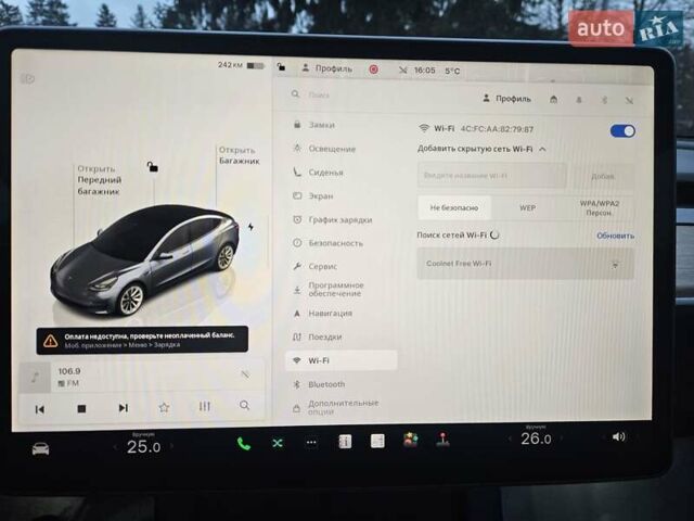Серый Тесла Модель 3, объемом двигателя 0 л и пробегом 39 тыс. км за 22550 $, фото 60 на Automoto.ua