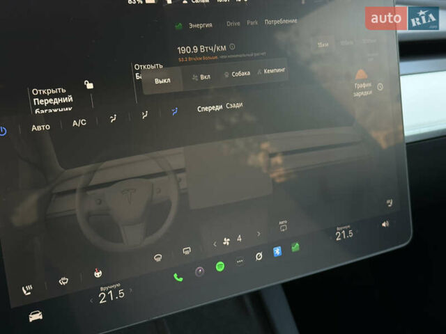 Сірий Тесла Модель 3, об'ємом двигуна 0 л та пробігом 71 тис. км за 19900 $, фото 14 на Automoto.ua