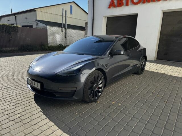 Сірий Тесла Модель 3, об'ємом двигуна 0 л та пробігом 48 тис. км за 25500 $, фото 1 на Automoto.ua