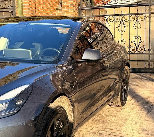 Серый Тесла Модель 3, объемом двигателя 0.32 л и пробегом 53 тыс. км за 20500 $, фото 3 на Automoto.ua