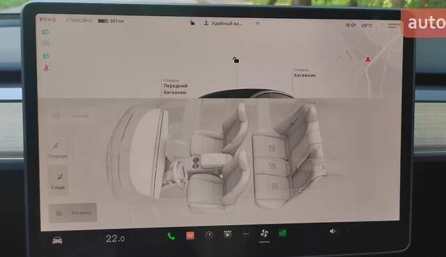 Сірий Тесла Модель 3, об'ємом двигуна 0 л та пробігом 18 тис. км за 26000 $, фото 38 на Automoto.ua